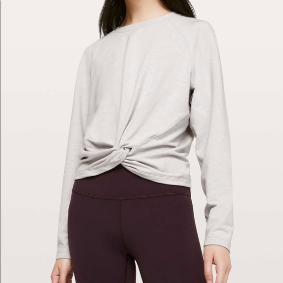 lululemon athletica Tops - Tuck and Gather Pullover Lululemon SZ 4